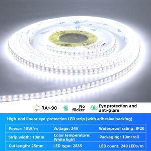 Wz | Full Spectrum No Flicker High Brightness LED Strip Light 24V