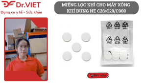 Miếng lọc khí máy xông khí dung Omron NE-C28/C29/C900 chính hãng Nhật Bản mã 9956271-9 là phụ kiện thay thế chất lượng cao được thiết kế để đảm bảo hiệu suất vận hành ổn định độ bền vượt trội và khả năng tương thích hoàn hảo với các dòng máy xông khí dun