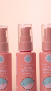 Tiny Buds Poot Poot Natural Baby Oil 50ML | Formerly Calm Tummies Anti Colic Massage Oil 50ml