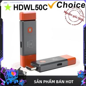 Bộ Thu Phát Video Không Dây Tương Thích HDMI 50M Bộ Mở Rộng Bộ Chuyển Đổi Cho Màn Hình TV Máy Chiếu Máy Tính Xách Tay PC - HDMI Dongle Stick