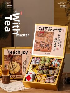 GUSTAGAT | Personalized Flower Tea Gift Box for Teachers and Elders