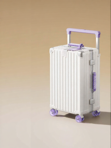 MINGJUEGONGZI | Stylish Wide Handle Quiet Wheel 20-inch Cabin Luggage