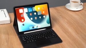 Bao Da Bàn Phím Đa Năng cho iPad Pro 11" 2024 M2 Chính Hãng Dux Ducis Kết Nối Bluetooth nhanh chóng tiện lợi
