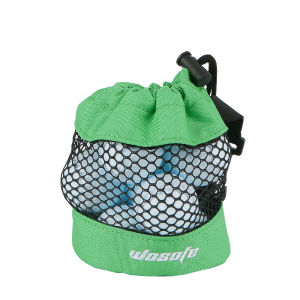 Nylon Drawstring Mesh Golf Bag Portable Golf Ball & Tee Storage Bag for Golf Tennis Travel 3 Sizes Available