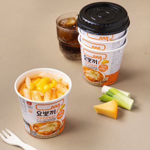 YOPOKKI Cup Cheese Tteokbokki Authentic Made in Korea 120gx8