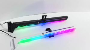 Giá Đỡ Card Đồ Họa Có Thể Điều Chỉnh AuyiHomu Hỗ Trợ Đèn LED ARGB Không Phát Sáng Dành Cho Case Máy Tính Để Bàn - Chất Liệu Sắt