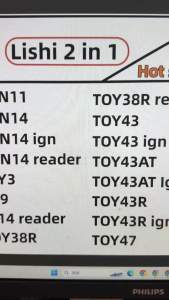 2 In1 Lishi Tools NSN11 NSN14 Ign SSY3 SX9 Sz14 Key Reader TOY38R Reader TOY47 TOY43 TOY43AT TOY43R Ignition Lock Tool