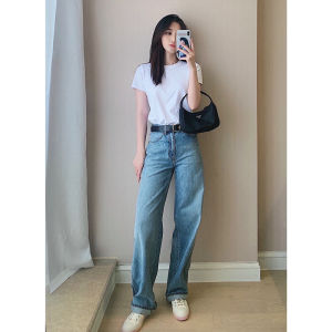 Pure White Silk Cotton Short Sleeve T-Shirt Womens Summer Slim Fit Base Layer T-Shirt Small Shoulder Basic Style Body Shirt