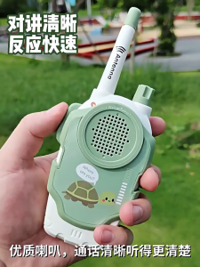 HAHA TOY Walkie Talkie Mainan Anak Walkie Talkie Astronot Biru Edukasi Mainan Telepon 2pcs Hadiah