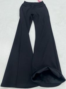 กางเกงขายาวทรงหลวมเอวสูงสำหรับผู้หญิง กางเกงขายาวทรงหลวมสไตล์อเมริกันสีดำ ทรงหลวม ทรงสลิมฟิต กางเกงขายาวลำลองสำหรับฤดูใบไม้ร่วงและฤดูหนาว