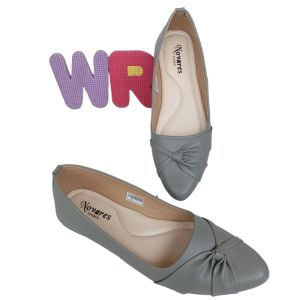 FLATSHOES WANITA LUXURY DESAIN FULL KARET NS8530