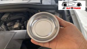 จานแม่เหล็กเก็บน็อตสกรู 4นิ้ว จานแม่เหล็ก ชามแม่เหล็ก ถ้วยแม่เหล็กดูดน็อต ที่เก็บน๊อตแม่เหล็ก ที่วางเก็บน๊อตสกรูแม่เหล็ก