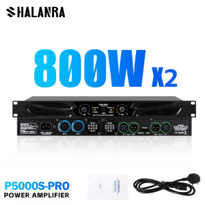 SHALANRA P5000S/PX6/PX8 2/4 Channel Digital Power Amplifier，8 Ohm 1200Watt D Class Professional Stage Performance KTV Audio Amplifier