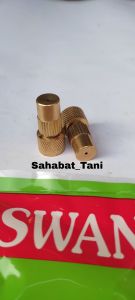 NOZEL SPRAYER KUNINGAN LUBANG 1 JANTUNG ORIGINAL SWAN