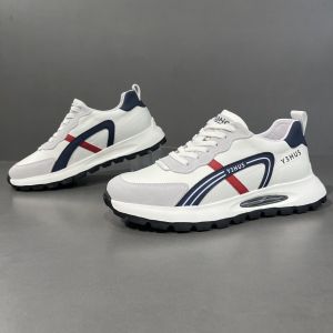 Men Genuine Leather Casual White Shoes European Station Shoes Spring Fashionable Shoes Easiest for Match Trendy Sneakers Fashion Cortez