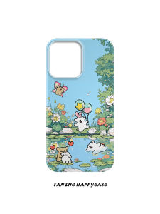 Cute Little Dog Eating Candy Phone Case for Apple 16 14pro Creative iPhone 13 Pet Friendly Frosted Anti-Fall Full Cover for Huawei Mate60 pro Xiaomi 14