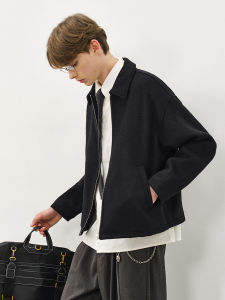 714street | Áo Khoác Pea Coat Pha Len Nam Đẳng Cấp Elegance