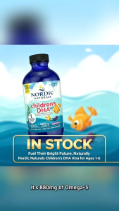 Nordic Naturals Children’s DHA Xtra | 880mg Omega-3 Ages 1-6 Berry Punch 60mL