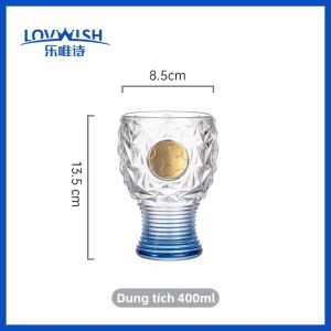 NERVISHI | Ly Bia Sáng Tạo Chất Liệu Pha Lê Đính Hạt