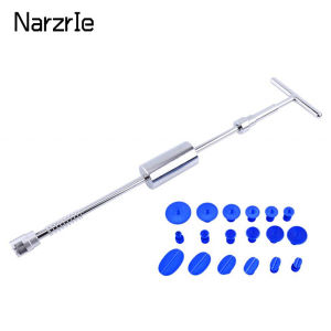 Bộ Dụng Cụ Kéo Sửa Chữa Vết Lõm Ô Tô 12/42/58cm Bộ Dụng Cụ Loại Bỏ Vết Lõm Thân Xe Tự Động Với Búa Trượt Búa Ngược Và 18 Chiếc Dụng Cụ Kéo Keo