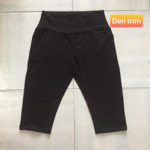 [HCM] (65-80kg KO KÈM ÁO THUN) Quần bigsize lửng/ngố thun cotton 4 chiều. Quần bigsize ngố. Quần lửng bigsize. Quần ngố bigsize. Quần thun bigsize. Quần bigsize thun. Quần bigsize cotton. Quần cotton bigsize. Đồ bộ Hongduyen_2188