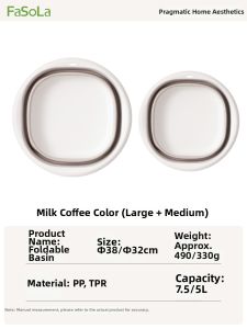 FaSoLa | Foldable Portable Wash Basin