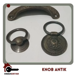 Handle Knob Tarikan Laci Anting Antique Cooper Antik Vintage