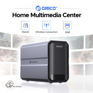ORICO Home Private Cloud I CyberData Built-in WD Hard Drive 8TB/16TB NAS DDR4 1 Gigabit Ethernet USB3.2 GEN1 Type-C Network Attached Storage