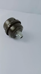 00377 หม้อกรองอากาศปั๊มลมออยฟรี  ความยาวของก้านที่กรองอากาศ 2 ซม.  ของแท้ 100% ใช้กับเครื่องเติมลม ร