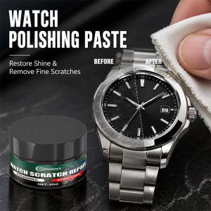 Instant Watch Polishing Paste Metal Surface Restorer for Stainless Steel Watch Frames Straps and Jewelry Scratch Care