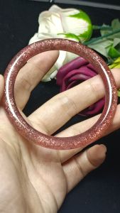 (certificate) Strawberry Starlight Quartz Bangle 59mm (证书)草莓晶星光超闪片草莓晶手镯59MM