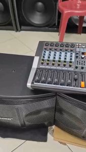 Paket Speaker Karoke Speker Karaoke Keluaga siap Pakai Lengkap Garansi Audio One | DM