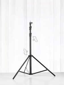 Portable Folding Photography Tripod with Flash Bracket 1.8M