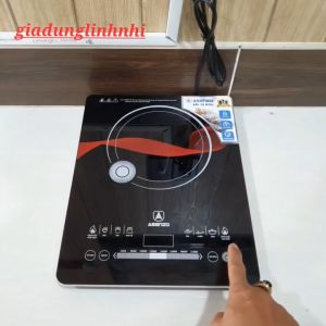 Bếp Điện Từ Đơn Asanzo ISTD1 Công Suất 2000W Mặt kính cường lực kiểu dáng sang trọng hàng chính hãng