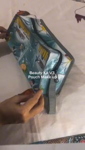 Tas Kosmetik Daur Ulang Make Up Pouch - Beauty Kit V3
