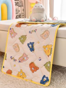 ที่นอนเด็กผ้าฝ้ายแท้บางสำหรับเด็กอนุบาล น้ำหนักเบา ทำความสะอาดง่าย ที่นอนกลางคืน ที่นอนเด็ก ที่นอนเด็ก อุปกรณ์เสริมที่นอน