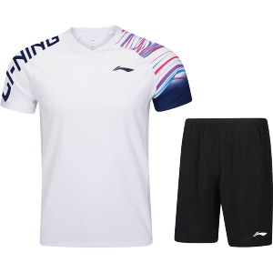 Li-Ning | Áo Badminton Chuyên Nghiệp Thấm Mồ Hôi Nhanh Khô Mềm Mại