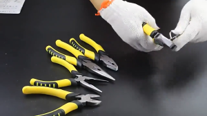 3 PCS 6 Inchi Set Alat Tang Tugas Berat /Alat Tang Hidung Panjang Set Termasuk Pemotong kawat 6 inci tang hidung tajam 6 inci tang rahang diagonal 6 inci