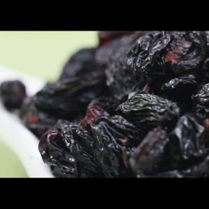 黑葡萄干ลูกเกดดำเม็ดใหญ่รสชาติออกหวานลูกเกดดำกลิ่นหอมเข้มข้น คุณภาพระดับพรีเมียม