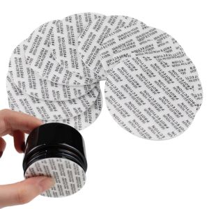 100Pcs Press Seal Cap Liner Jar Bottle Foam Safety Tamper 20/24/28/38/48/58/63/70mm Self Adhesive Sealing Gasket