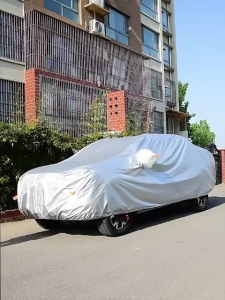 HEPAK Toyota Hilux Pickup Double Cab Car Cover Silver Coated Outdoor Protection Isuzu D-Max / Ford Ranger / Triton