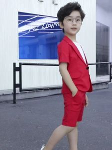 Bộ vest bé trai (không kèm áo thun) cực xinh đáng yêu phù hợp cho mùa hè T3