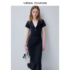 VEGA CHANG | Đầm Hai Mảnh Màu Block Cho Mùa Hè