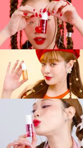 [เซตคู่] MILLE ACEROLA VIT C JELLY FIX TINT ลิปเจลลี่ทิ้นท์ สีชัด ติดทนริมฝีปาก