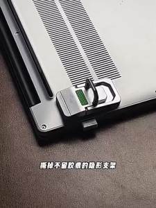 2PCS Mini Foldable Laptop Stand Ergonomic Adjustable Angles Computer Riser Portable for School Students