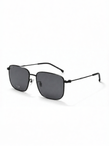 Hugo Boss | Mens Driving UV Protection Lightweight Rectangular Titanium Sunglasses