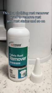 Fabric Rust Stain Remover Clothes Cleaner Drop Clothing Cleansing Rust Remover For Clothes