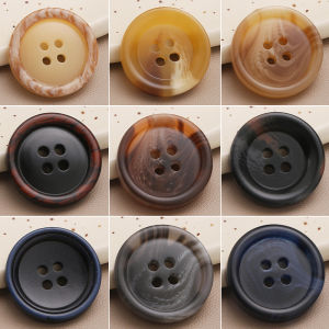 Nút Nhựa Đen Đa Năng Cho Áo Khoác Len Áo Khoác Gió Vest Quần Tây Nút Áo Khoác Nút Tinh Tế Nút Quần Áo