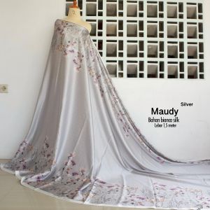 TERBARU KAIN SILK PREMIUM//BIANCA SILK MOTIF AVEN HARGA PER SETENGAH METER//KAIN GAMIS METERAN