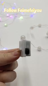 Christmas led fairy lights led strip light decoration 2022 items xmas tree decorations lamp string for bedroom AG13 AA Battery operated Blinking lighting for Christmas light party birthday wedding home holiday decoration